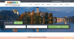 Desktop Screenshot of onefootabroad.com